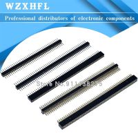 1.27mm Pitch 1.27 Single Double Row Male Female Round Pin Header 1*50P Breakaway PCB Board colour Connector Strip Pinheader 2x50 WATTY Electronics