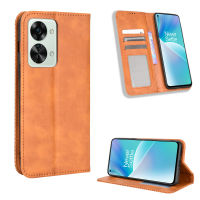 Case สำหรับ OnePlus Nord CE2 Lite (5G) Nord 2T (5G) หรูหรากระเป๋าสตางค์บัตรยืนหนังพลิกกระเป๋าโทรศัพท์ปก