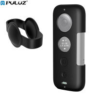 เคสป้องกันซิลิโคน Puluz พร้อมฝาครอบเลนส์สำหรับ Insta360. One X