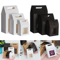 【Ready Stock/COD】6Pcs Vintage Color Birthday Party Supplies Kraft Paper Kids Gift Candy Wrapping Bag