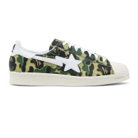 รองเท้าผ้าใบ Adidas Superstar x Bape ABC Camo Green - PROSPER