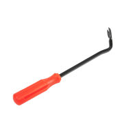 Nail Pullers Removal Tool 1Pc 22.5CM For Car Door Plastic Iron Red Tool For Car Door Trim Fasteners Pry Clamps