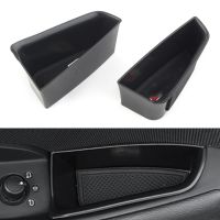 shangdjh Car Rear Door Storage Box Organizer Container Holder 2PCS For Audi A3 S3 2014 2015 2016 2017 2018 ABS Plastic