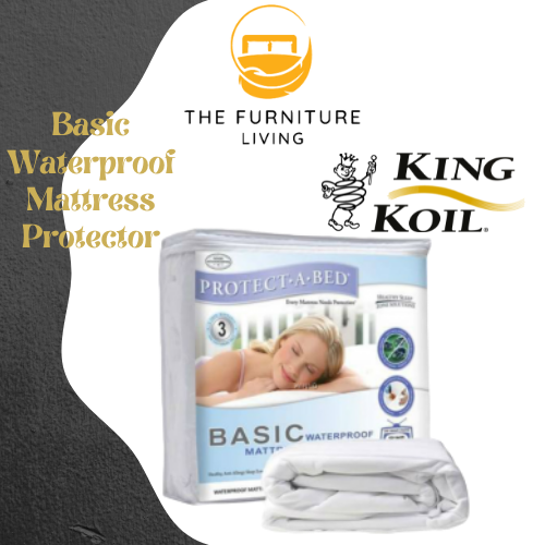 King Koil Protect A Bed Basic Waterproof Mattress Protector Lazada