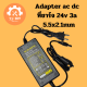 อะแดปเตอร์ 24v 3a adapter ac dc ที่ชาร์จ 24v 3a หัวใหญ่ 5.5x2.1mm