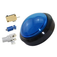 KCY ปุ่มกดโดมขนาดใหญ่100mm Illuminated Arcade PUSH button LED พร้อม microswitch