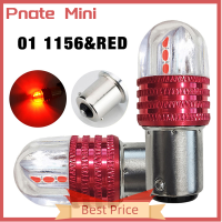 Pnate หลอดไฟแฟลช BAY15D 1157 1156สำหรับรถยนต์หลอดไฟ LED 6SMD สัญญาณเลี้ยวเบรครถยนต์1ชิ้น