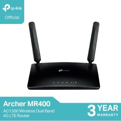 TP-Link Archer MR400 เราเตอร์ใส่ซิม AC1200 4G Router Wifi รองรับ 4G ทุกเครือข่าย (Wireless Dual Band)