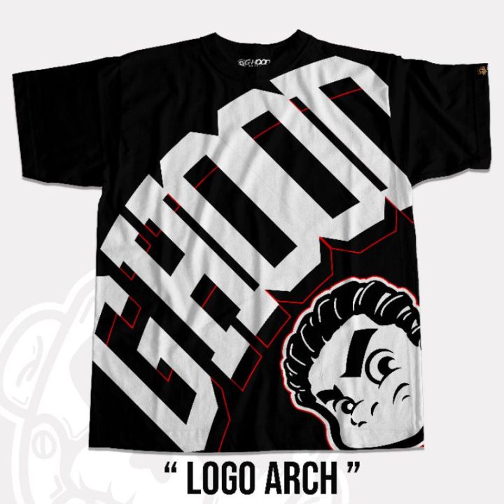 BIG LOGO ARCH (BLACK) by G-HOOD | Lazada PH