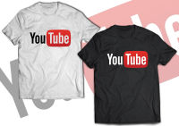 เสื้อยืดสกรีนลาย YOUTUBE T Shirt