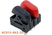 2pcs KCD15-RK2-33 Hair dryer switch Rocker Switch 3 position ON OFF boat switch KCD15-103