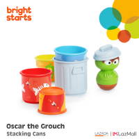 Oscar the Grouch Stacking Cans