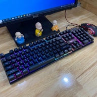 Bàn phím giả cơ,Keyboard - Bộ bàn phím chuyên game KAW K900 có đèn led giả cơ - Loại xịn chuyên dụng siêu nhạy dành cho game thủ - Bảo hành 12 tháng thumbnail