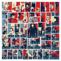 hotx【DT】 10/30/50PCS Anime Collection Poster Sticker Car Motorcycle Luggage Laptop Small Size Stickers Wholesale