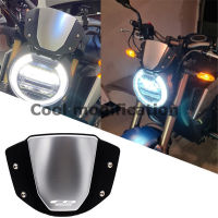 Aluminum and Plastic Cb650r Windshield WindScreen for Honda Cb650r 2019 2020 CB 650R Front Screen WindScreen Wind Deflector