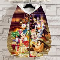 Men Women Clothes Mickey Mouse Hoodie Fashion 3D Pullover Streetwear Autumn Cartoon Zip Hoodie Tops