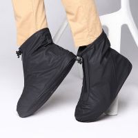 Men Women Shoes Covers for Rain Flats Ankle Boots Cover PVC Reusable Non slip Cover for Shoes With Internal Waterproof Layer