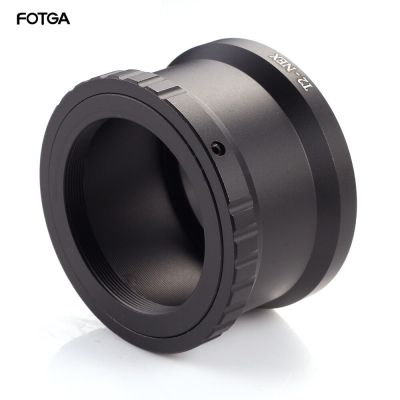 FOTGA T2-NEX Telephoto Mirror Lens Adapter Ring for Sony NEX E-Mount cameras to attach T2/T mount lens