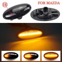 ไฟ Led 2ดวงสำหรับ Mazda 2ชิ้น,ไฟสัญญาณเลี้ยวต่อเนื่องทิศทางแบบไดนามิกสำหรับ Mazda 2ชิ้นสำหรับ Mazda 3 5 6 BT-50 Mpv