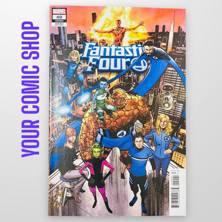 Fantastic Four 40 B Published Apr 2022 By Marvels Written By Dan Slott