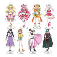 อะนิเมะ Precure สวย Cure ขาตั้งอะคริลิค Cure Prism Sora Harewataru ยืนรุ่นรูปแผ่นตกแต่งของเล่น Gift