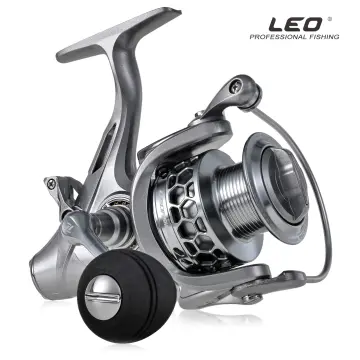 Dual Brake Feeder Spinning Reel with Extra Spare Spool Carp Fishing Reel  Bait Runner