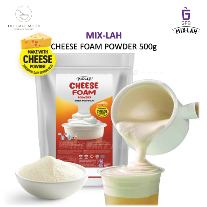 MIXLAH Cheese Foam Powder Topping Cheese Powder Drinks 500g / Pack