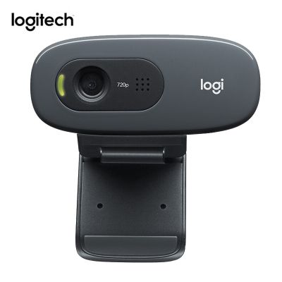 ZZOOI Logitech Original C270 Desktop Computer Notebook  C270i iptv Free Drive Online Course Webcam Video Chat Recording USB Camera HD