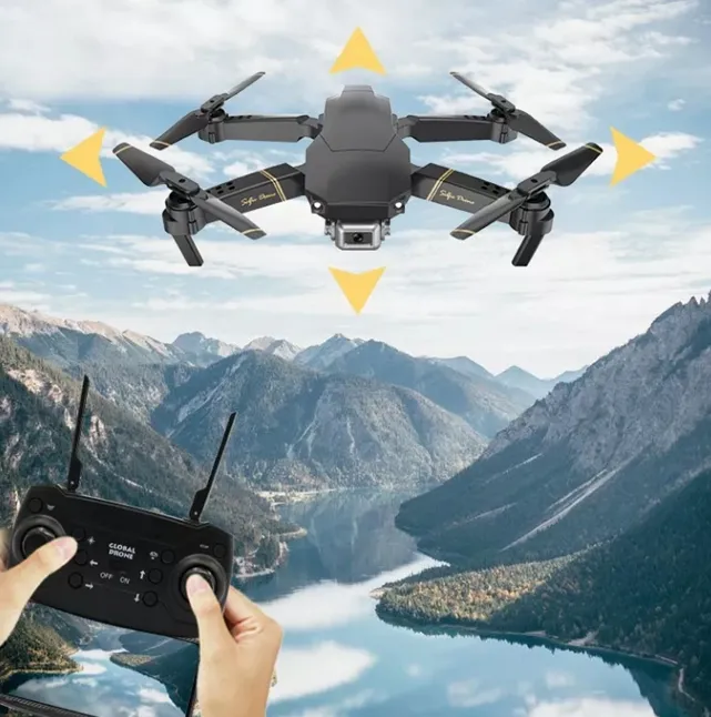 JY019 WIFI FPV With Wide Angle 480P Camera High Hold Mode Foldable RC ...