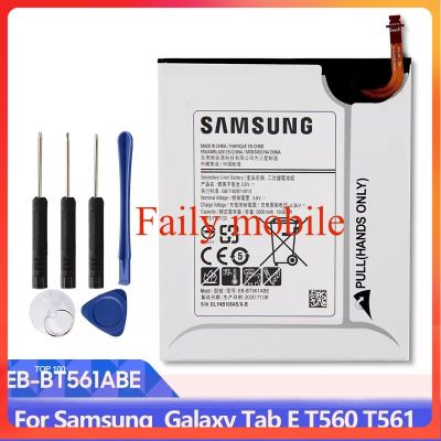 แบตเตอรี่ EB-BT561ABE สำหรับ Samsung GALAXY Tab E T560 T561 SM-T560เปลี่ยนแท็บเล็ตแบตเตอรี่5000MAh
