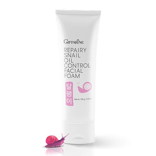 กิฟฟารีน รีแพรี่ สเนล ออยล์ คอนโทรล เฟเชียล โฟม Giffarine Repairy Snail Oil Control Facial Foam