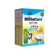 Bột ăn dặm dinh dưỡng Nutricare Metacare Yến Mạch Gạo Lức 4 vị Ngọt phát