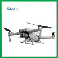 Keyng【คลังสินค้าพร้อม】Dji Air 2S/2 Luminous Tripod Landing Gear พร้อมล้อแสงสี่สีเพิ่มความสูง Anti-Fall Buffer Training Rack อุปกรณ์เสริม