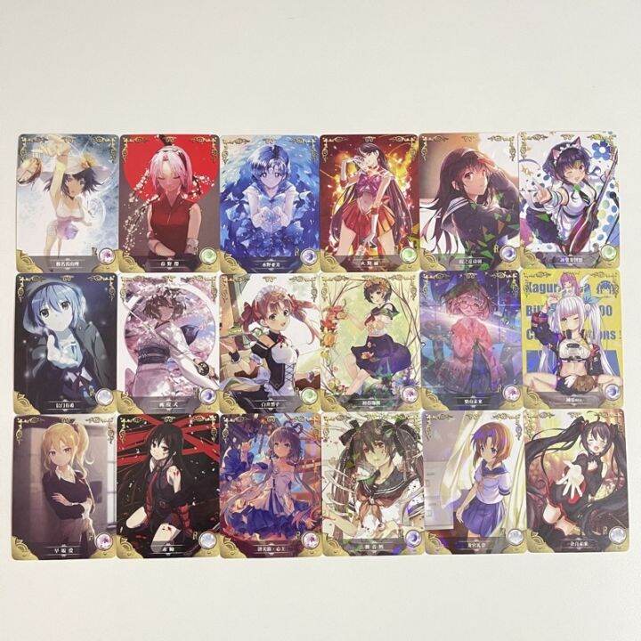 1M01 R Card 100-127 🔥Anime Waifu Collection Cards🐸女神物语·1元第一弹 R Card🔥 ...