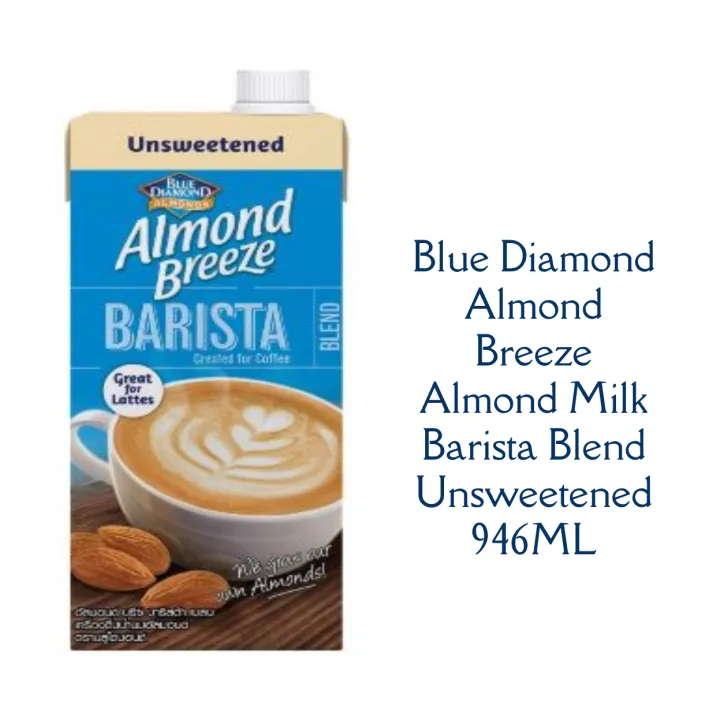 Blue Diamond Almond Breeze Almond Milk Barista Blend Unsweetened 946ML