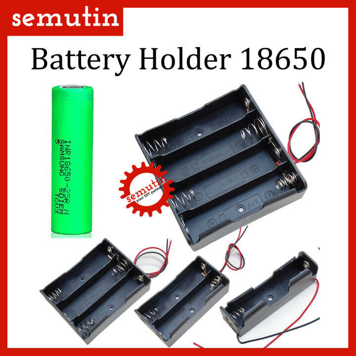 Case Battery Holder / Tempat Kotak Box Dudukan Baterai 18650 LIION