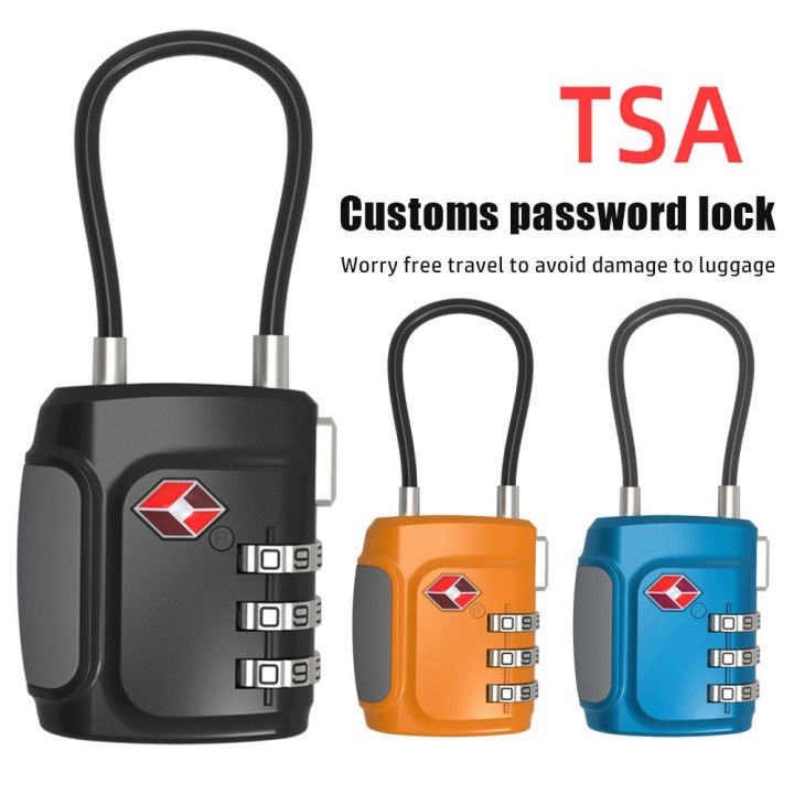 Complete Home 3-Dial Combination Lock for Travel