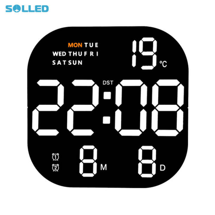 solled-led-digital-wall-clock-10-level-adjustable-brightness-time-temperature-date-display-wall-mounted-remote-control-alarm-clock-pdo