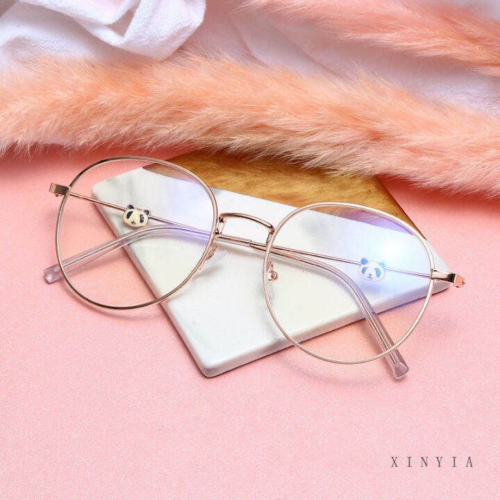 korean-fashion-anti-radiation-glasses-round-computer-anti-blue-light-eyeglasses-womenmen-with-panda-shape