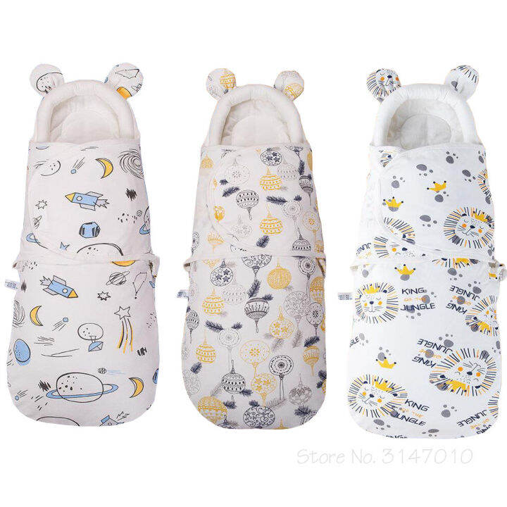 ผ้าห่มเด็กอินทรีย์-swaddle-ฤดูใบไม้ผลิฤดูร้อนถุงนอนทารกแรกเกิด-baby-anti-shock-sleep-sack-wrap-baby-accessories