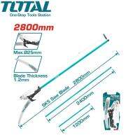 TOTAL กรรไกร + เลื่อยกิ่งไม้ แบบกระตุก รุ่น THEPS25281 (Extendable Pole Saw and Pruner )