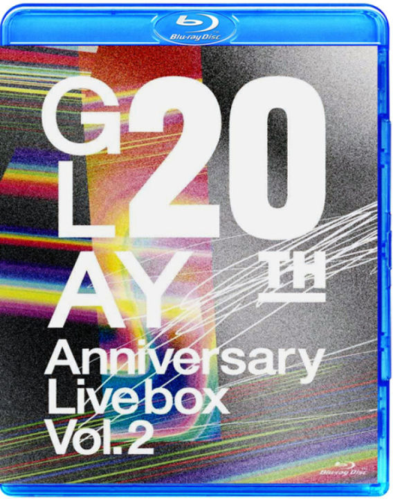 Glay 20th anniversary live Vol.2 (three disc Blu ray BD50)