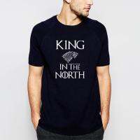 เกมของ Thrones King ใน North T เสื้อผู้ชาย 2019 ฤดูร้อนตลกเสื้อยืดทีวีเสื้อแขนสั้นสะโพก hop Streetwear BZ0101