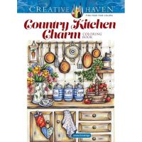 Creative Haven Country Kitchen Charm Coloring Book