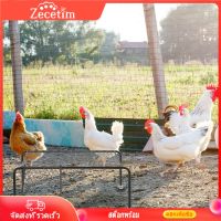 Zecetim 1 ชุด Rutin Chicken Pet Landscaping Board Mesh Shelf พร้อมบันไดปีนเขา