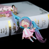 การ์ตูนน่ารัก Hatsune Miku พวงกุญแจตุ๊กตาสร้างสรรค์สาวกระเป๋าเช่ารถพวงกุญแจจี้ของขวัญ