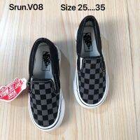 ส่งเร็ว? รองเท้าเด็กVans Slip On ไซส์ 25-34 ??รองเท้าผ้าใบเด็ก แวนสลิปออนเด็ก รองเท้าลำลอง รองเท้าสลิปออน สวยตรงปก 99B025