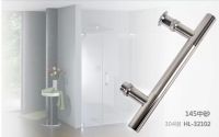 ❒☽ Stainless steel shower handle 19 145 bathroom handle glass handle