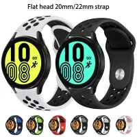 20mm 22mm Silicone 4/5 44mm 40mm/3/active 2 correa HUAWEI watch 2e band