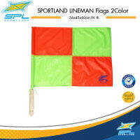 SPORTLAND ธงไลน์แมน ฟุตบอล 2 สี Line Man Football Flags 2 Color 36x45x60cm. (550)